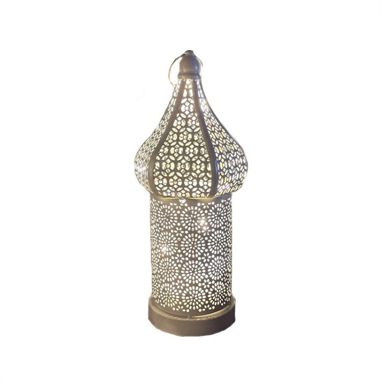 Moroccan Hollow LED Wrought Iron Decorative Lamp, Spec: Large - Holiday Lights by PMC Jewellery | Online Shopping South Africa | PMC Jewellery