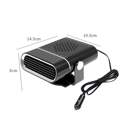 24V Winter Car Heater Demister(Black) - Heating & Fans by PMC Jewellery | Online Shopping South Africa | PMC Jewellery