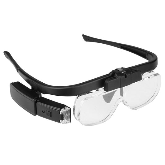 11642DC Multi-magnification Glasses-type Maintenance Rechargeable Magnifying Glass - Glasses Style by PMC Jewellery | Online Shopping South Africa | PMC Jewellery