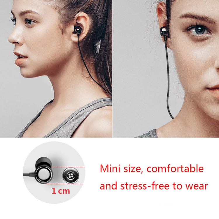 Havit i30 Mini Neck-Mounted Magnetic Sports Bluetooth Earphone(Black) - Neck-mounted Earphone by Havit | Online Shopping South Africa | PMC Jewellery