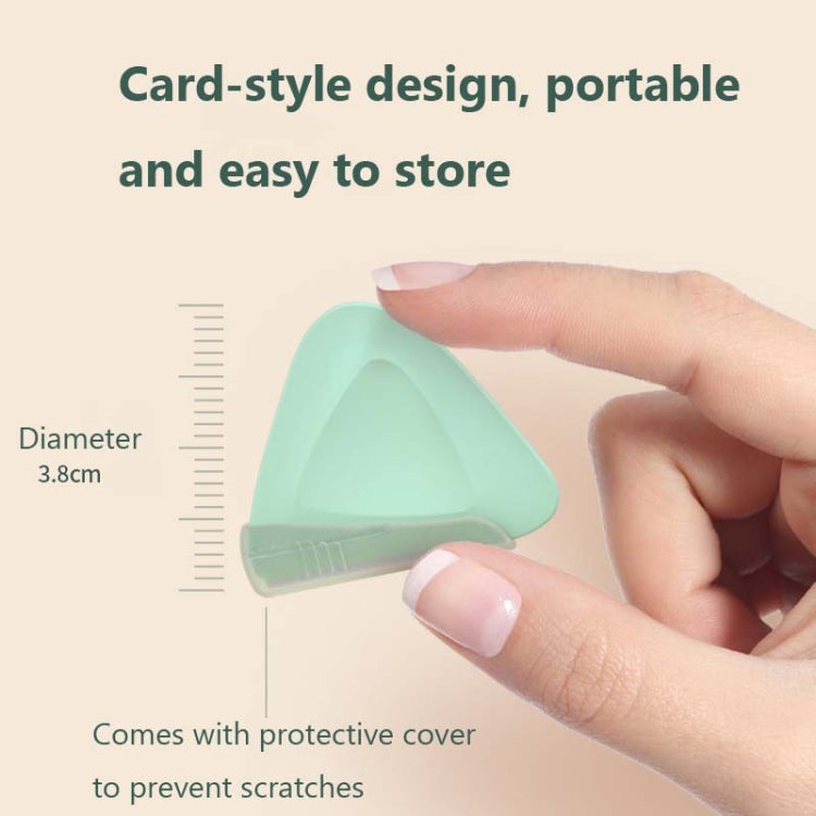 2 PCS/Box Small Triangular Eyebrow Trimmer(Purple + Green) - free shipping - PMC TechLife - Order now!