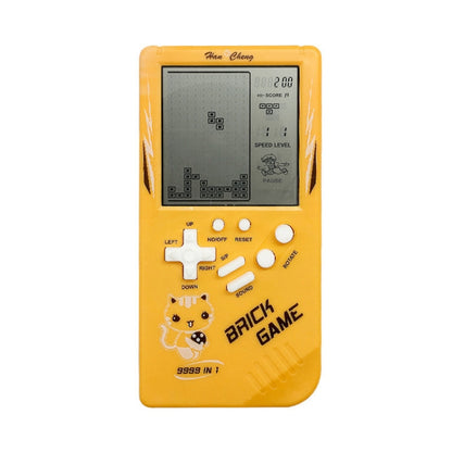 Large Screen Retro Children Handheld Game Console(Yellow) - Pocket Console by PMC Jewellery | Online Shopping South Africa | PMC Jewellery