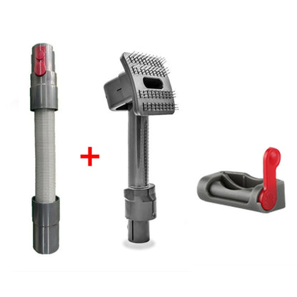 Pet Brush+Hose+Switch Lock Vacuum Cleaner Accessories for Dyson V7 V8 V10 V11 - Dyson Accessories by PMC Jewellery | Online Shopping South Africa | PMC Jewellery