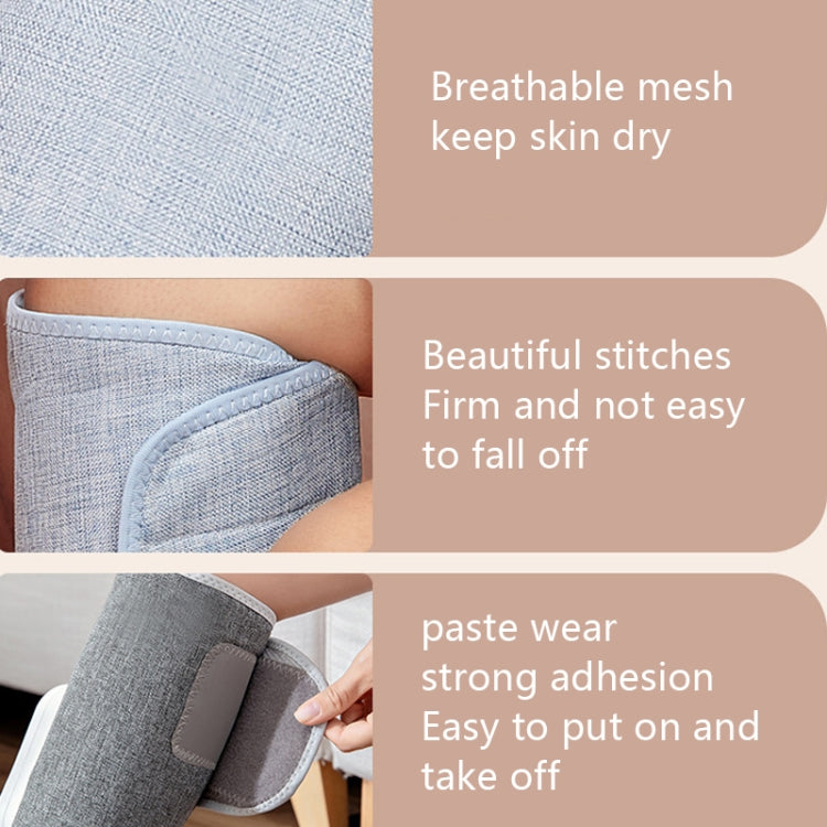 Home Constant Temperature Wireless Leg Massage, Style: Gray Double Hot Compress+Air Pressure+Vibration - Massage & Relaxation by PMC Jewellery | Online Shopping South Africa | PMC Jewellery