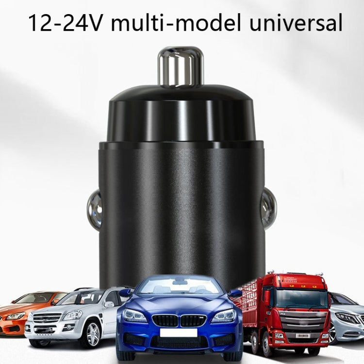 Car Fast Charge One Drag Two Cigarette Conversion Plugs, Model: PD+PD(Tarnish) - Car Charger by PMC Jewellery | Online Shopping South Africa | PMC Jewellery