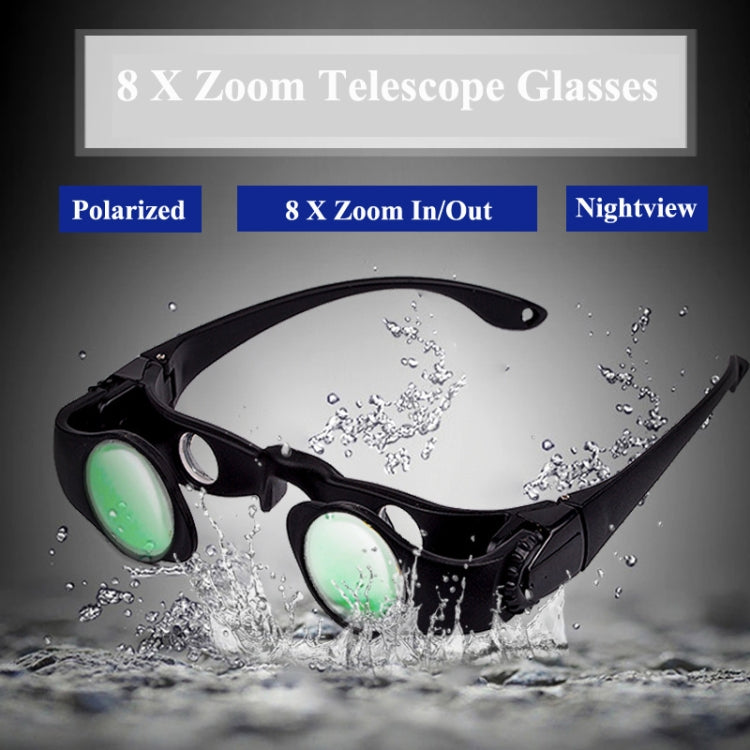 8x Fishing Binoculars Zoomable Telescope Glasses ,Style: Only Telescope - Binoculars by PMC Jewellery | Online Shopping South Africa | PMC Jewellery