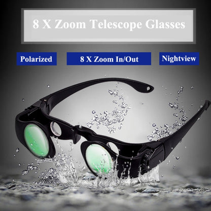 8x Fishing Binoculars Zoomable Telescope Glasses ,Style: Only Telescope - Binoculars by PMC Jewellery | Online Shopping South Africa | PMC Jewellery