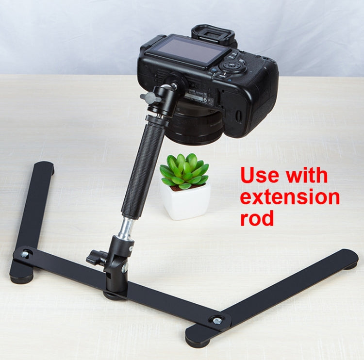 360 Degree Adjustable Metal Overhead Base Desktop Phone Holder,Style: Only Base - Stand by PMC Jewellery | Online Shopping South Africa | PMC Jewellery