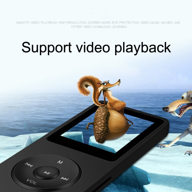 Card Ultra-thin Lossless MP4 Player With Screen(Black) - MP4 Player by PMC TechLife | Online Shopping South Africa | PMC TechLife | Buy Now Pay Later Mobicred