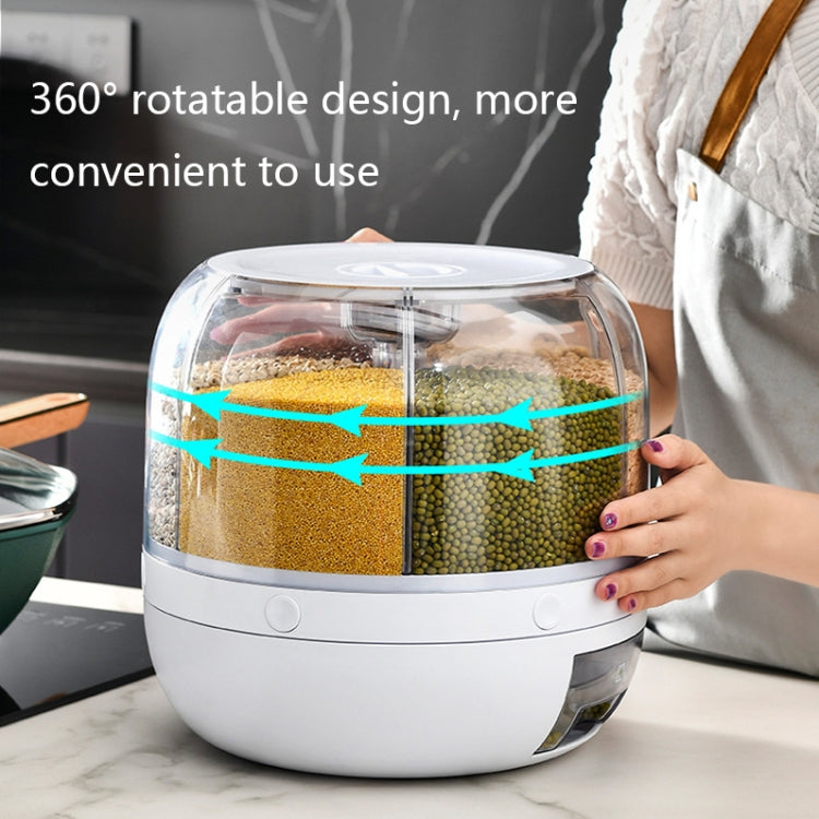 Kitchen Divider Rotating Cereal Storage Box(Transparent) - free shipping - PMC TechLife - Order now!