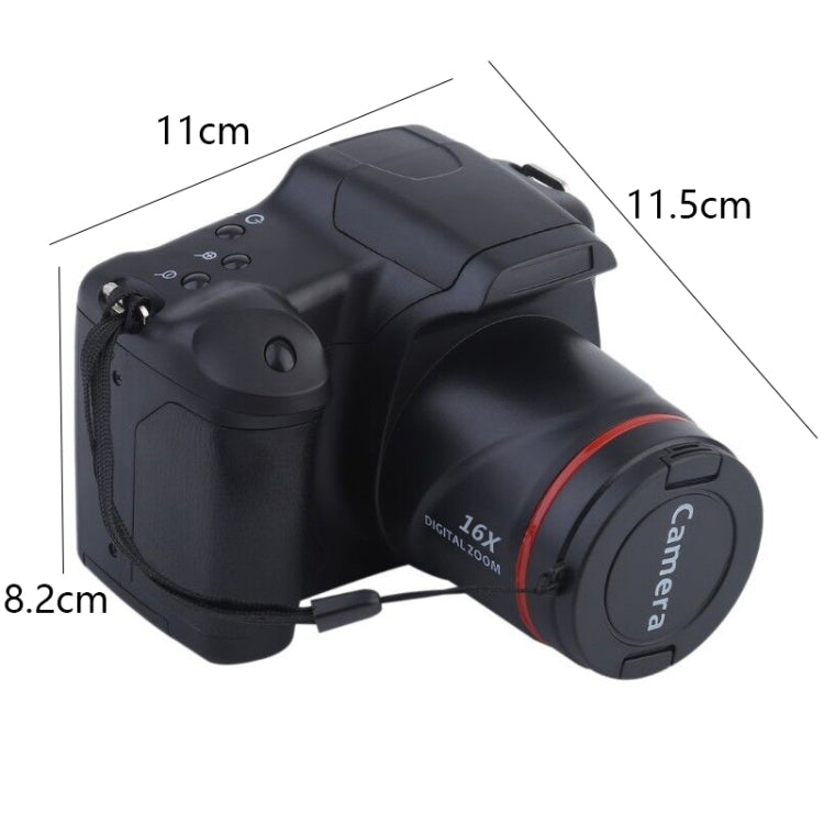 HD-05 16X Zoom HD SLR Camera(Black) - Video Cameras by PMC TechLife | Online Shopping South Africa | PMC TechLife | Buy Now Pay Later Mobicred