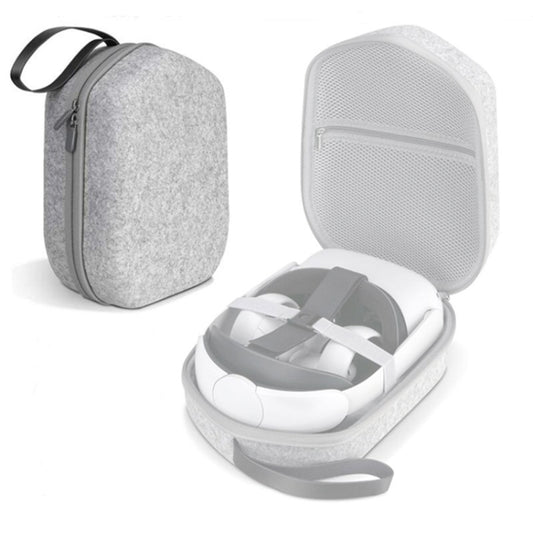 Portable VR Glasses Storage Case For Oculus Quest 2(Gray) - VR Accessories by PMC Jewellery | Online Shopping South Africa | PMC Jewellery