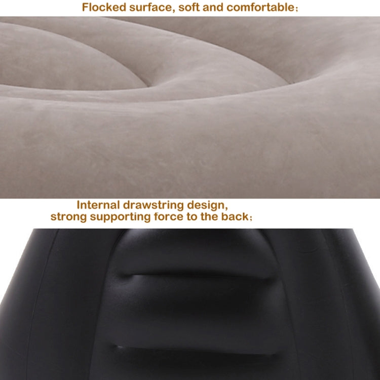 Lunch Break Inflatable Lazy Sofa, Bottom Color Random Delivery, Style: Sofa+Pedal - Sofas by PMC Jewellery | Online Shopping South Africa | PMC Jewellery