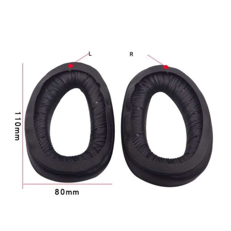 2 PCS Headphone Sleeve Cover for Sennheiser GSP300 GSP370 GSP350,Style: Black Head Beam - Earmuff & Pad by PMC Jewellery | Online Shopping South Africa | PMC Jewellery