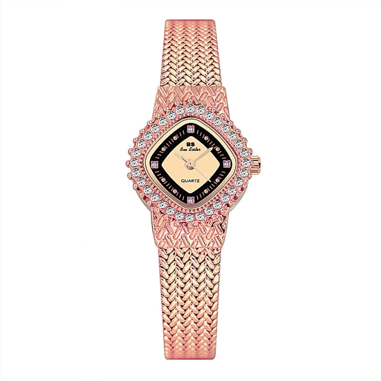 BS Bee Sister FA1659 Chain Watch Wheat Ear Watch Simple Temperament Ladies Watch(Rose Gold) - Alloy Watches by BS Bee Sister | Online Shopping South Africa | PMC Jewellery | Buy Now Pay Later Mobicred