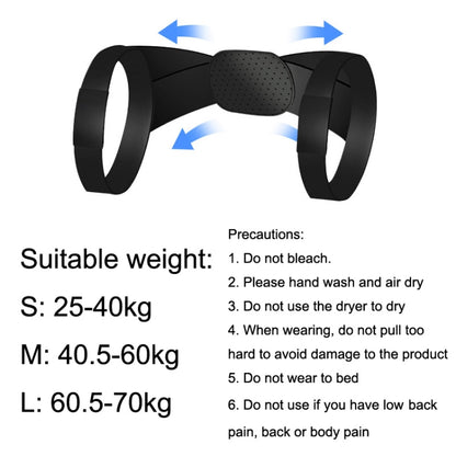 3 PCS Invisible Breathable Anti-hunchback Posture Correction Belt, Size: M(Grey) - Corrector by PMC Jewellery | Online Shopping South Africa | PMC Jewellery