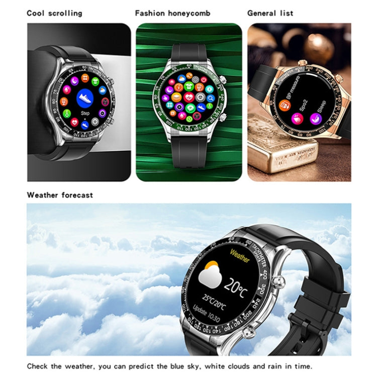 LOANIY E18 Pro Smart Bluetooth Calling Watch with NFC Function, Color: Gold Steel - free shipping - PMC TechLife - Order now!