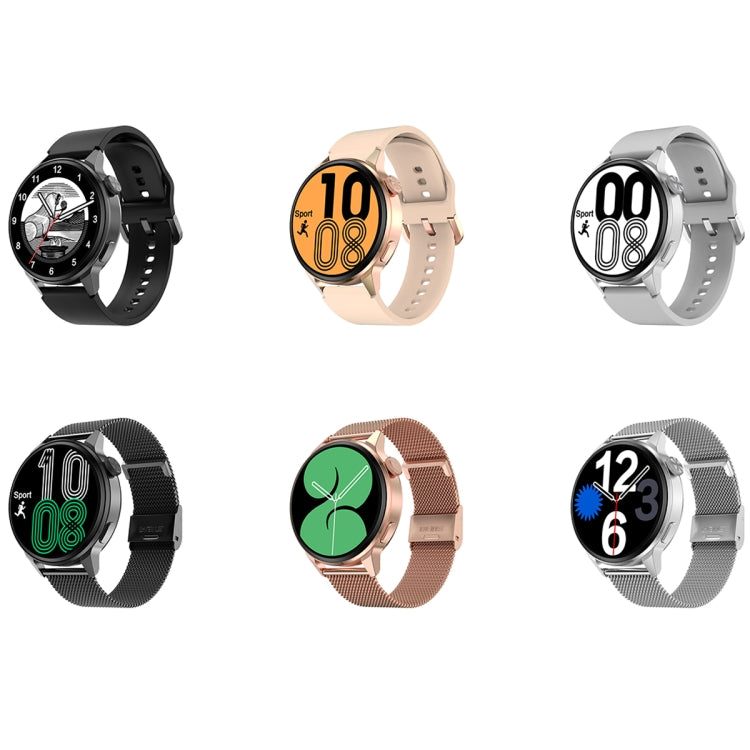 Wearkey DT4+ 1.36 Inch HD Screen Smart Call watch with NFC Function, Color: Black Silicone - free shipping - PMC TechLife - Order now!