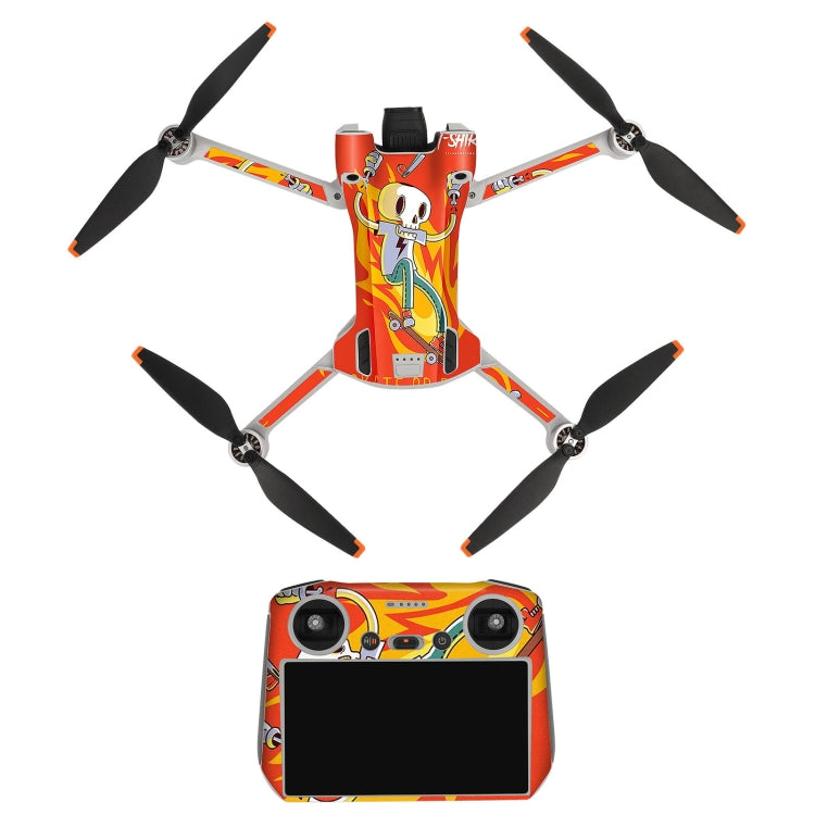 Sunnylife Drone+Remote Control Protective Sticker For DJI Mini 3 Pro RC Version( Skateboard) - Stickers by Sunnylife | Online Shopping South Africa | PMC Jewellery | Buy Now Pay Later Mobicred