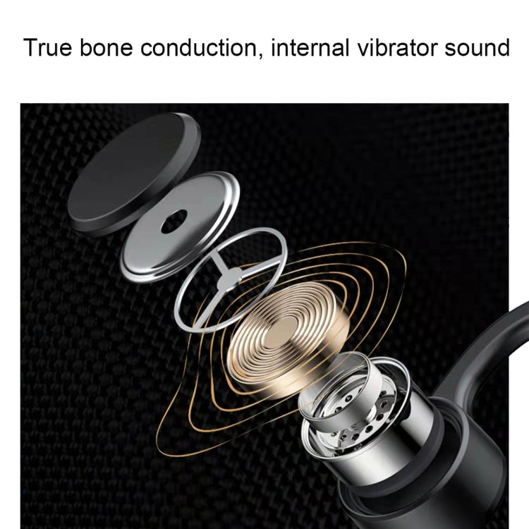 Sounder GCRT-X4 Stereo Music Bone Conduction Bluetooth Headset(Black) - Sport Earphone by PMC TechLife | Online Shopping South Africa | PMC TechLife