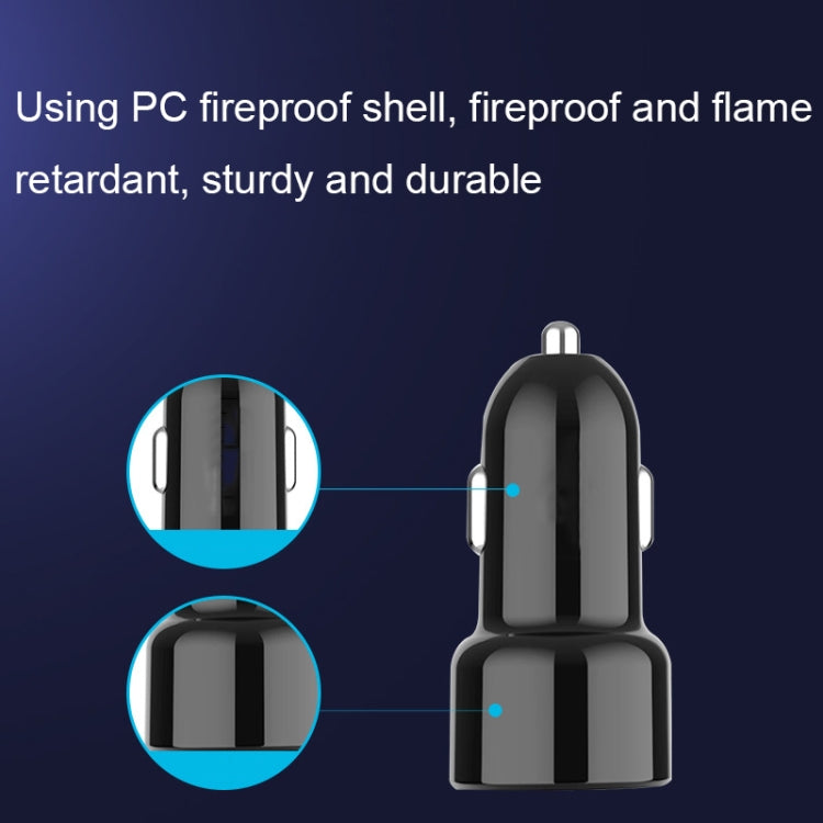 IBD321-Q3 Universal Fireproof Mobile Phone Car Charger, Model: QC3.0+2.4A - Car Charger by PMC TechLife | Online Shopping South Africa | PMC TechLife