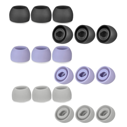 6 PCS Silicone Earplugs For TWS Samsung Galaxy Buds Pro(Small Gray) - Anti-dust & Ear Caps by PMC Jewellery | Online Shopping South Africa | PMC Jewellery