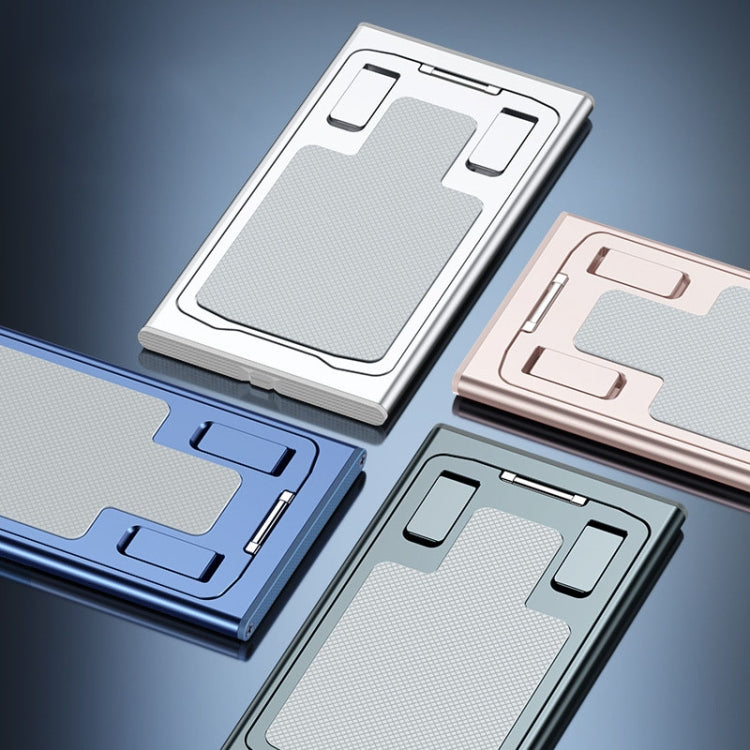 028 Portable Foldable Aluminum Alloy Phone Live Holder(Silver) - free shipping - PMC TechLife - Order now!