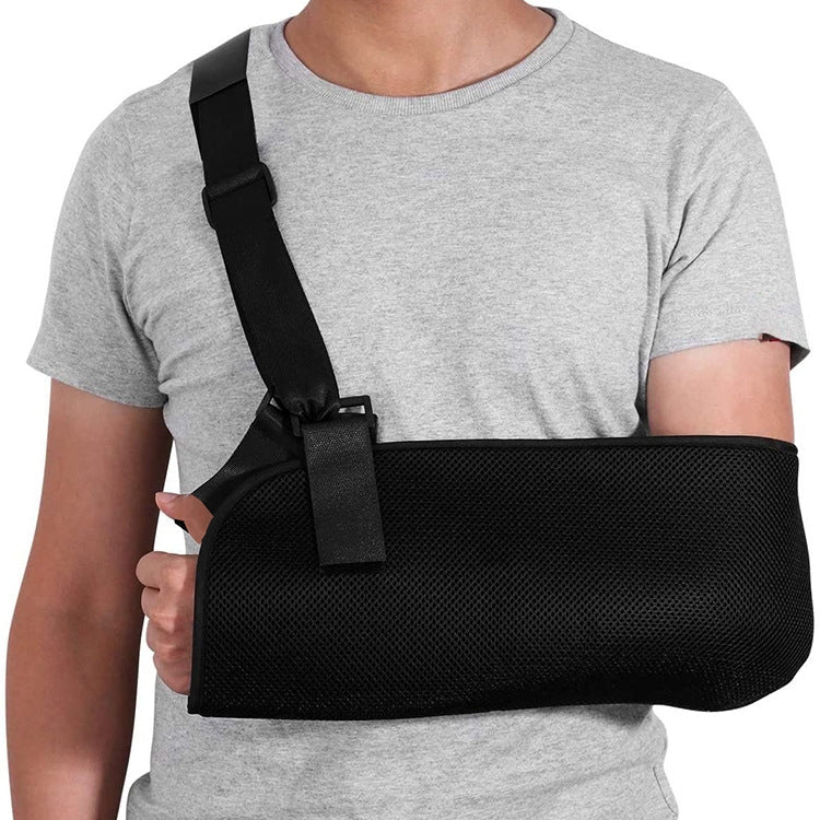 MTP-1019 Fracture Fixation Strap Arm Mesh Breathable Forearm Sling(Black) - Corrector by PMC Jewellery | Online Shopping South Africa | PMC Jewellery