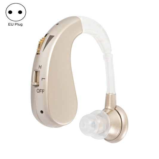 Hearing Aid Audiphones Sound Amplifier EU Plug(Golden) - Hearing Aids by PMC Jewellery | Online Shopping South Africa | PMC Jewellery