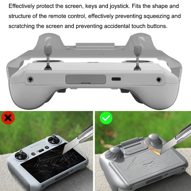 Sunnylife MM3-YK466 RC Joystick Screen Scratch Resistant Remote Control Protective Hood for DJI Mini 3 Pro(Grey) - Others by Sunnylife | Online Shopping South Africa | PMC Jewellery