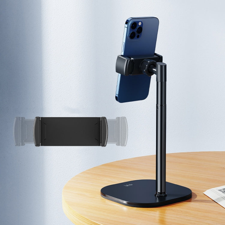SSKY B09 Live Broadcast Desktop Aluminum Alloy Telescopic Phone Bracket(Black) - Desktop Holder by SSKY | Online Shopping South Africa | PMC TechLife | Buy Now Pay Later Mobicred