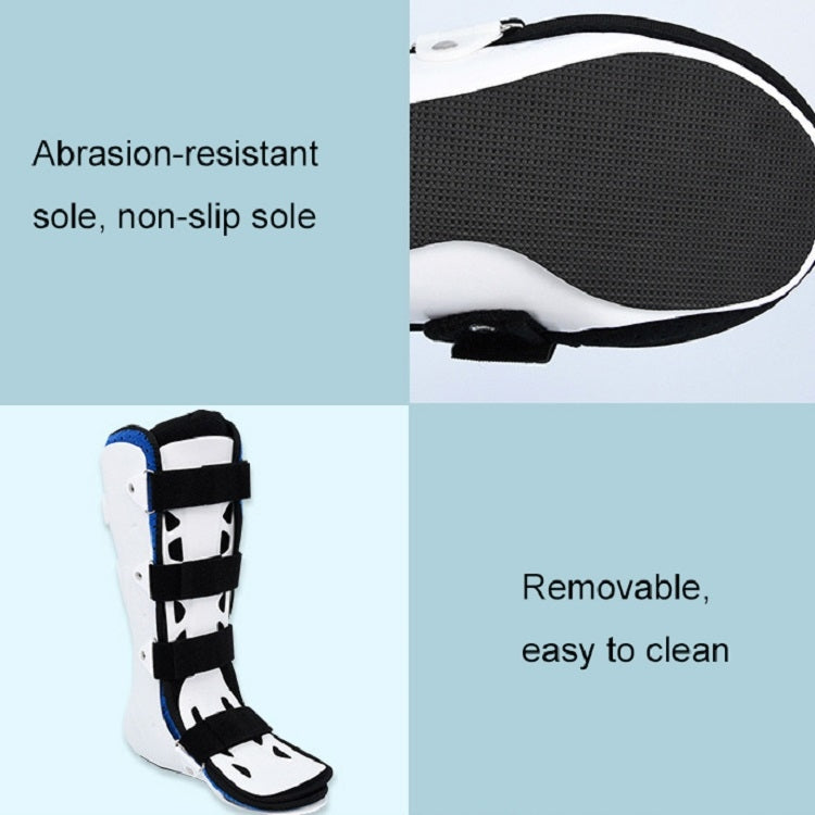 Calf Ankle Fracture Sprain Fixation Brace Plaster Shoe Foot Support Brace, Size: S Right(Short Section Without Baffle) - Mobility Aids by PMC Jewellery | Online Shopping South Africa | PMC Jewellery