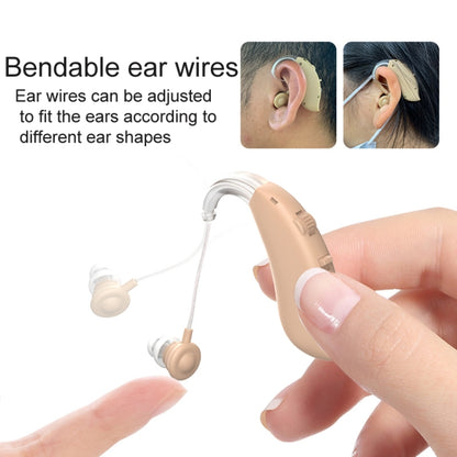 GM-301 Hearing Aid Rechargeable Sound Amplifier,Spec: Without Bluetooth Skin Color - Hearing Aids by PMC Jewellery | Online Shopping South Africa | PMC Jewellery