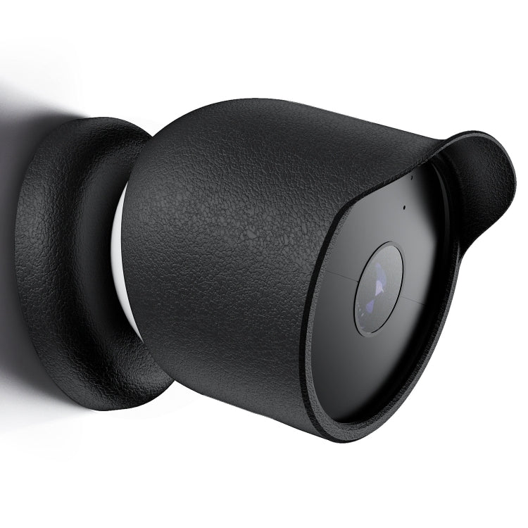 For Google Nest Camera Outdoor Silicone Water-Resistant Protective Cover(Black) - Camera Cases by PMC Jewellery | Online Shopping South Africa | PMC Jewellery