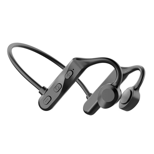 K69 Bluetooth Headset Sound Conduction Binoconic Business Sports Earphone(Black) - Sport Earphone by PMC Jewellery | Online Shopping South Africa | PMC Jewellery