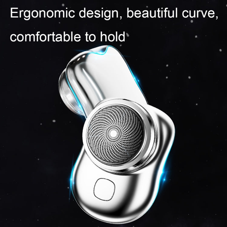 Electric Mini Shaver USB Rechargeable Waterproof Portable Razor(Gradient Blue) - Electric Shavers by PMC TechLife | Online Shopping South Africa | PMC TechLife