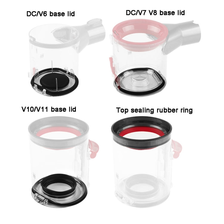 For Dyson V10 Dust Bin Sealing Ring  Vacuum Cleaner Replacement Accessories - Dyson Accessories by PMC Jewellery | Online Shopping South Africa | PMC Jewellery