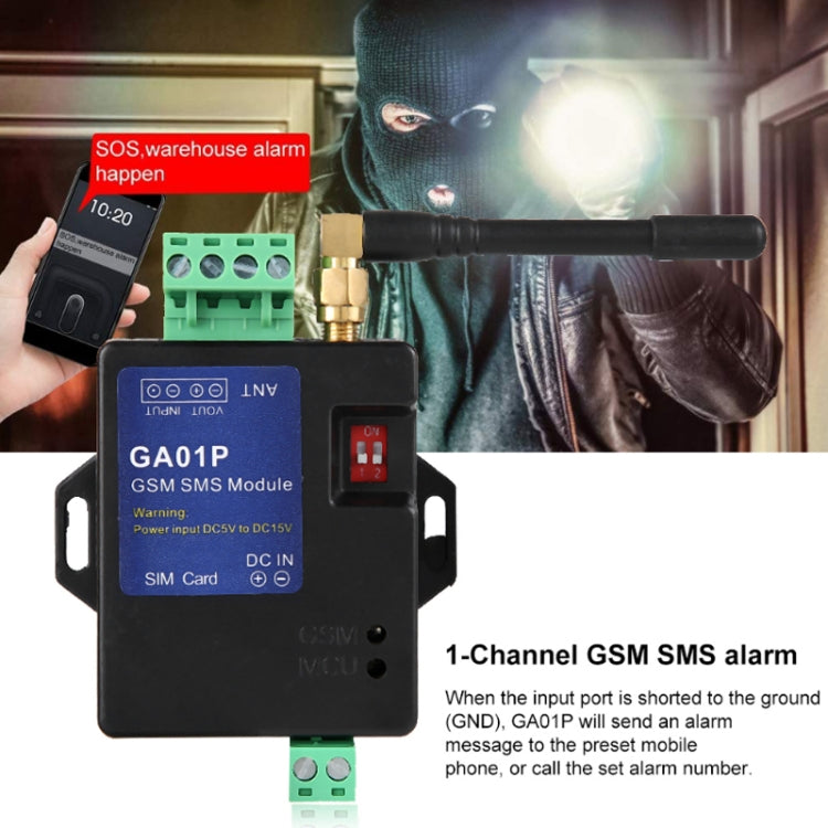 GA01P 2G Mini Intelligent Power Off / Power Outage SMS Phone Alarm - Alarm System by PMC Jewellery | Online Shopping South Africa | PMC Jewellery