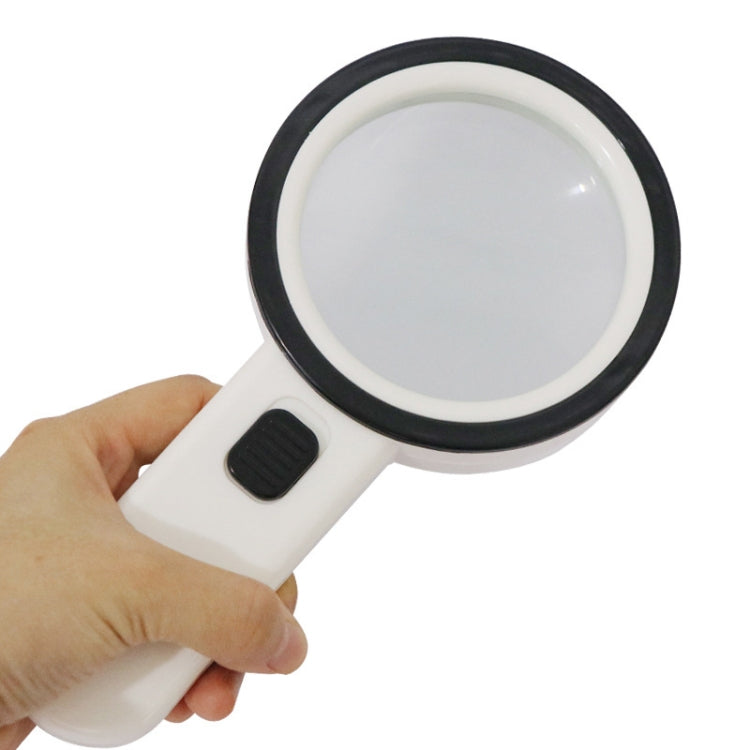 JHS407 30X Handheld HD Magnifier With LED Light(Paper Package) - free shipping - PMC TechLife - Order now!
