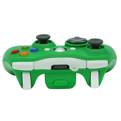 For Microsoft Xbox 360 / PC XB13 Dual Vibration Wireless 2.4G Gamepad With Receiver(Green) - Gamepad by PMC Jewellery | Online Shopping South Africa | PMC Jewellery