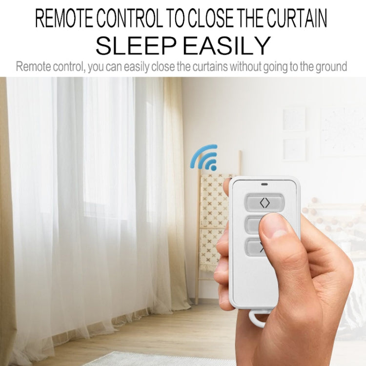 X101 Smart Home Automatic Curtain Machine With RC, Style: Roman Pole Model Single Host - free shipping - PMC TechLife - Order now!