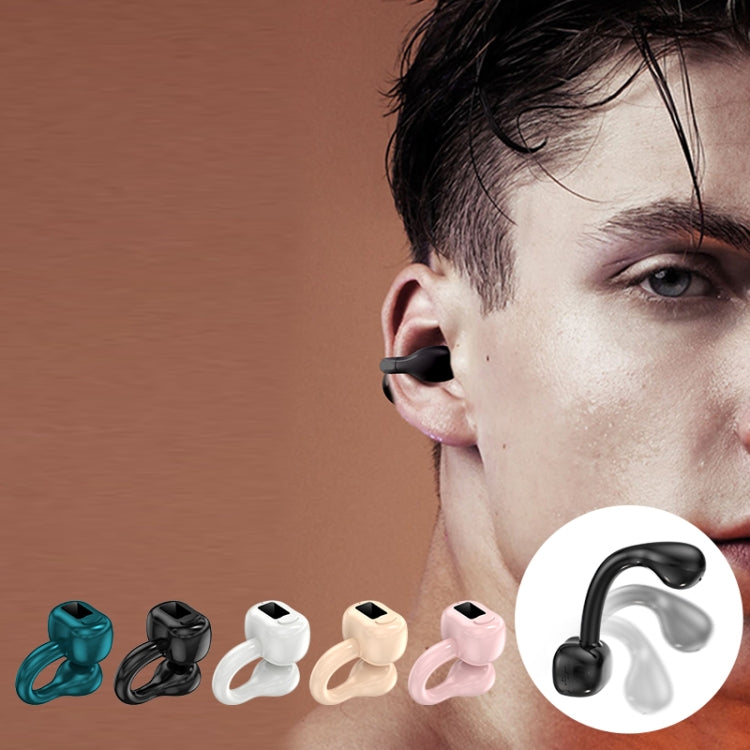M10 IPX5 Waterproof Ear Clip Bluetooth Earphones, Style: Single White - Bluetooth Earphone by PMC Jewellery | Online Shopping South Africa | PMC Jewellery