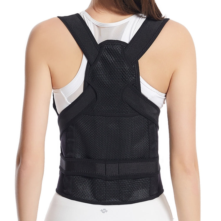 MK-098  Back Posture Corrector Back Support Fixation Correction Belt, Size: L(Black) - Corrector by PMC Jewellery | Online Shopping South Africa | PMC Jewellery