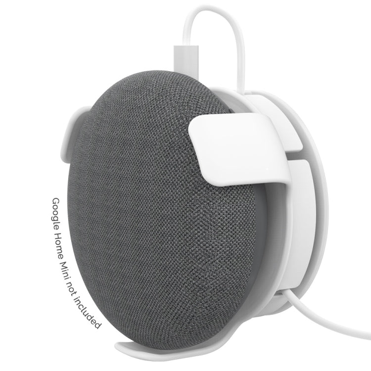 For Google Home Mini AhaStyle PT62 Wall Bracket Smart Speaker Bracket White - free shipping - PMC TechLife - Order now!