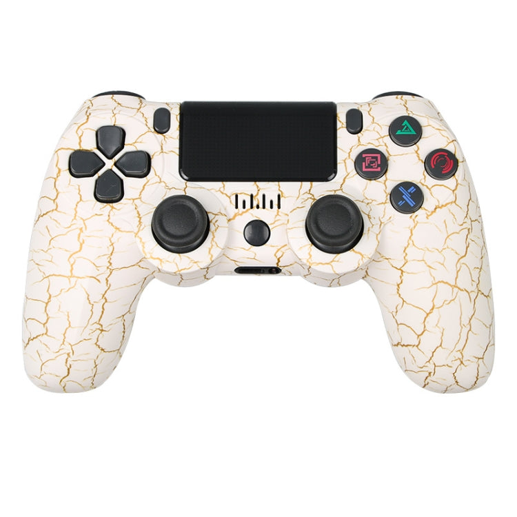 For PS4 Wireless Bluetooth Game Controller With Light Strip Dual Vibration Game Handle(Burst) - Gamepads by PMC Jewellery | Online Shopping South Africa | PMC Jewellery