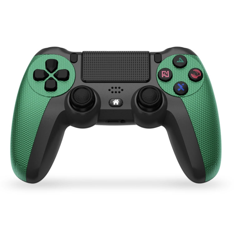 KM048 For PS4 Bluetooth Wireless Gamepad Controller 4.0 With Light Bar(Cangling Green) - Gamepads by PMC Jewellery | Online Shopping South Africa | PMC Jewellery