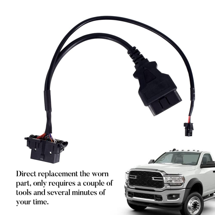 Safety Gate Bypass OBD2 Cable for Dodge Cummins RAM 1500 2500 2018-2020 - Cables & Connectors by PMC Jewellery | Online Shopping South Africa | PMC Jewellery