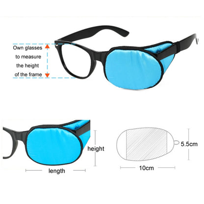 Children Silk Blackout Monocular Strabismus Training Corrective Eye Mask, Color: Light Blue - Glasses Accessories by PMC Jewellery | Online Shopping South Africa | PMC Jewellery