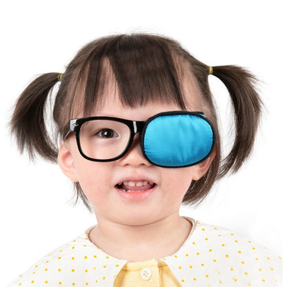 Children Silk Blackout Monocular Strabismus Training Corrective Eye Mask, Color: Light Blue - Glasses Accessories by PMC Jewellery | Online Shopping South Africa | PMC Jewellery