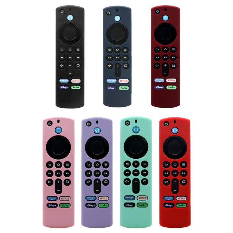 2pcs Remote Control Case For Amazon Fire TV Stick 2021 ALEXA 3rd Gen With Airtag Holder(Black) - Remote Control Covers by PMC TechLife | Online Shopping South Africa | PMC TechLife